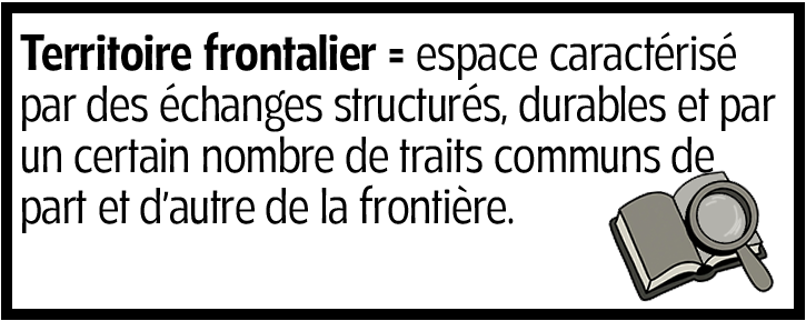 Définition territoire frontalier